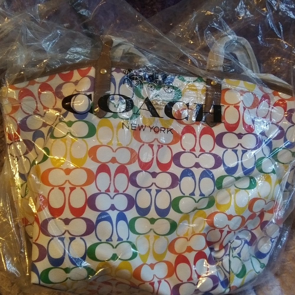 COACH PRIDE SHOULDER BAG 🌈 *BNWT*